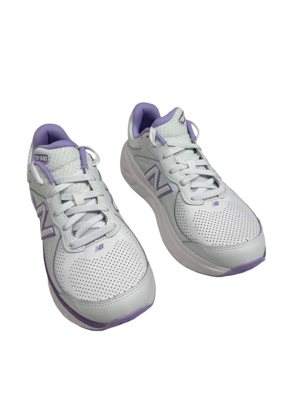 New Balance Fresh Foam 840 V1 Shoes Women’s 13 Mens 11.5 White Purple WW840FW1